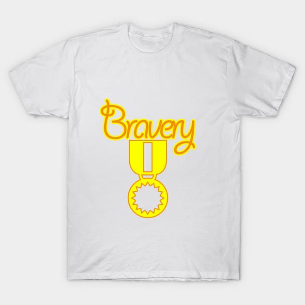 Bravery T-Shirt by sarahnash